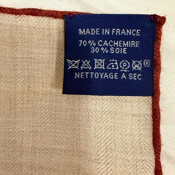 HERMÈS LES AILES DE PEGASE CASHMERE SILK 100 - Picture 5 of 10
